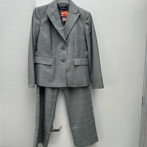 Gray Two-Piece Women’s Suit